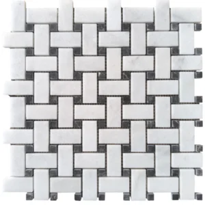 CARRARA BASKET WEAVE Marmuro Marmuras — natūralus akmuo