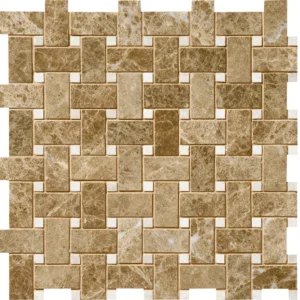 LIGHT EMPERADOR BASKET WEAVE Marmuro Marmuras — natūralus akmuo