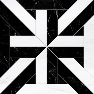 NERO MARQUINA RUBICON Marmuro Marmuras — natūralus akmuo