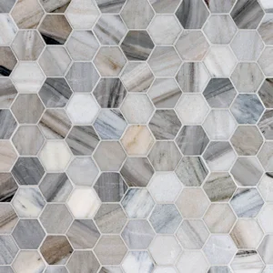 SKYLINE HEXAGON Marmuro Marmuras — natūralus akmuo