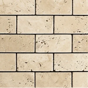 CLASSIC Travertino sendinta Brick Travertinas — natūralus akmuo